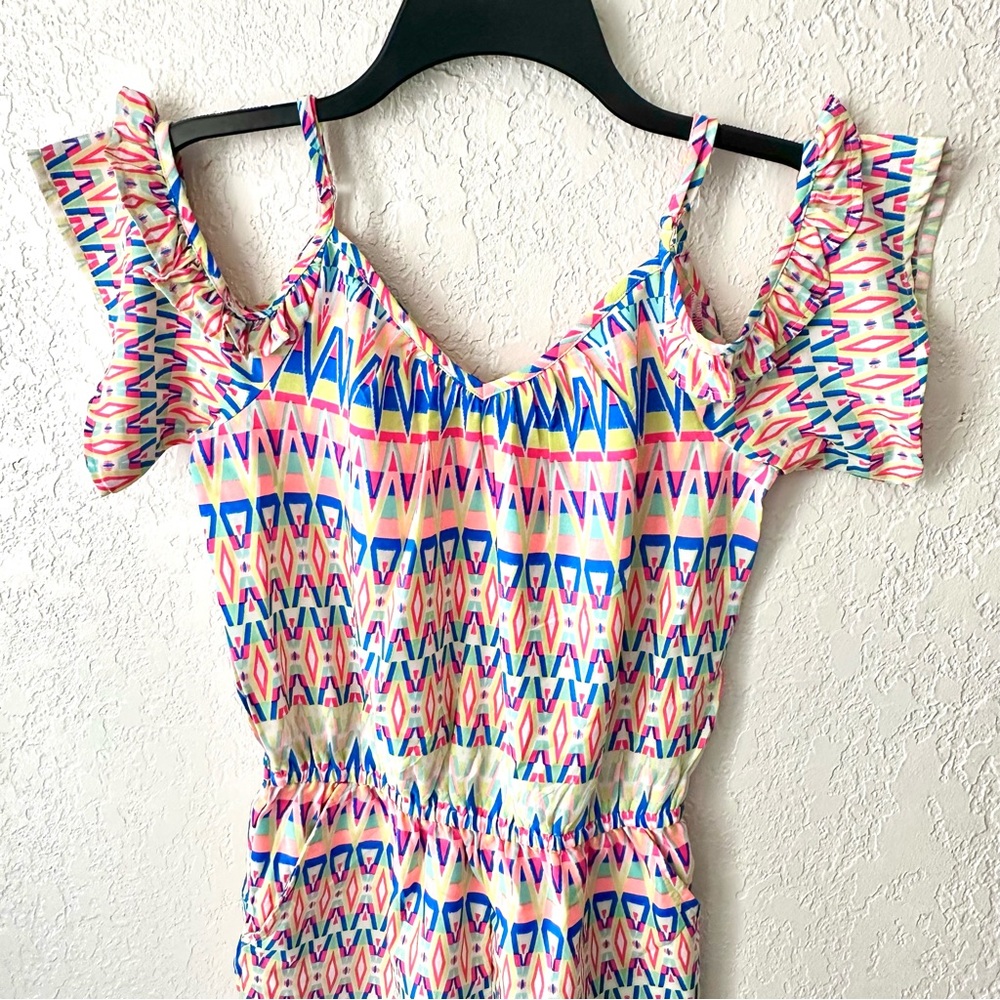 Colorful Geometric Romper Size XS - Picture 5 of 15